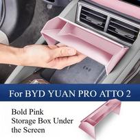 For BYD YUAN PRO ATTO 2 2025  Under Central Control Screen Storage Box Multi-functional Storage Interior Modification Supplies