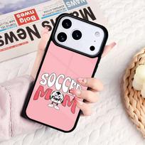 Soccer Mom Phone Case For IPhone 17 16e 15 14 13 12 11 Pro Max Air Mini Soft Protective Cover iPhone 14 Pro