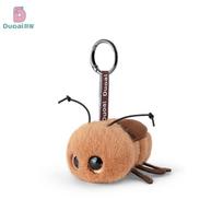 insect series Plush Toy Bee ladybug cockroaches spider Keychain For Accessories Bag Funny Pendant Keyring Fans Gifts
