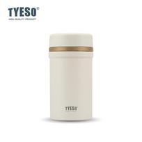 Tyeso 600ml Thermoses Stainless Steel Thermal Food Jar Vacuum Insulated Box Vacuum Flasks for Hot Cold Water Bottle Meals Unisex 600ML balta