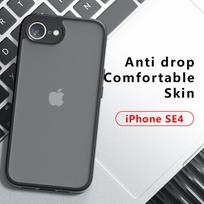 For iPhone 16e Case For iPhone 16e SE4 Cover Coque Shell Matte Translucent Hard PC Soft TPU Edge Phone Fundas iPhone 16e For iphone 16e juoda