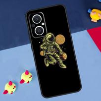 Cartoon Space Astronaut For OPPO Reno 12F 13F 14F 11F 10 11 12 13 14 Pro 8T 7 8 Lite OPPO Find X9 X8 X6 X5 Pro Case OPPO Reno13 F