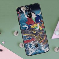 Ukiyo-e Japanese style Art Case For Red Magic 9 8 10 Pro Plus 6 6S 7S 7 Pro 5G 6R RedMagic 9S 8S 10S Pro Plus Cover Red Magic 10 Pro