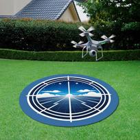 Indoor Outdoor Drone Landing Mats Colorful H Design Compass Markings Flight Pads for Aerial Photography Equipment 80cm x 80cm