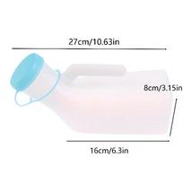Household 1000ML Large Capacity Thicken Urinal Bottle for Men Portable Pee Container for Car Night Road Travel Camping