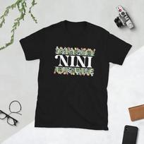 Proud Nini Grandma Appreciation Grandmother T Shirt S įvairiaspalvis