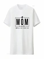 Mom Mode All Day Everyday T Shirt Life Christmas GifT Motherhood New Every Vintage Washed Stretched Slightly Soft Graphic Homme S įvairiaspalvis