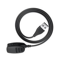 Universalus USB įkroviklio laido spaustuko adapteris Suunto Ambit 1/2/3 išmaniajam laikrodžiui juoda