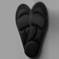 Memory Foam Shoe Sole 5D Sport Insoles for Shoes Women Men Deodorant Breathable Cushion Running Insoles for Feet Care Insoles 35-36 juoda