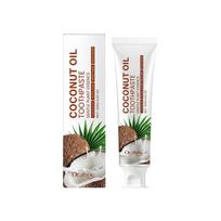Limited time!!Oralhoe Coconut Oil Brightening Toothpaste Freshens Breath And Nourishes Gum Enamel. Family Oral Care Toothpaste