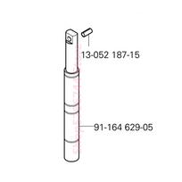 Roller Presser Shaft #91-164629-05 For PFAFF Shoe Machine 491,474,591,574,1243,1244,1293,1294,Zoje ZJ9610,ZJ9620,CS-8891,Jack šviesiai žalios spalvos