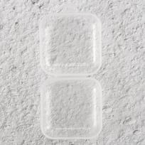 ABBY-24Pcs Small Clear Plastic Beads Storage Containers Box With Hinged Lid For Storage Of Small Items Crafts Hardware gryna