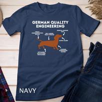 Quality German Engineering - Dachshund Lover Wiener Dog T-Shirt Mens Womens Tees Top Unisex T-Shirt Mens Womens Tees Top 3XL