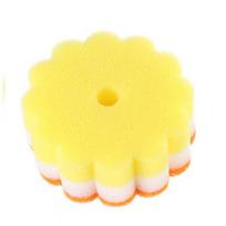 Multi-functional Dishes Washing Sponge Brush Cleaning Tools Kitchen Eraser Bathroom armijos žalia spalva