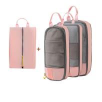 4Pcs/Set Oxford Fabric Luggage Compression Packing Bags Large Capacity Space Saving Clothes Storage Bag Expandable Lightweight