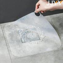 JJYY silikoninis plaukų gaudyklės uždoris, apsaugantis nuo blokavimo, dušo grindų kanalizacijos dangteliai, kriauklės filtro filtras vonios kambariui, virtuvei balta