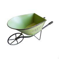 Iron Wagon Planter for Flowers And Plants Display Stand Home Garden žalia