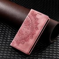For Xiaomi Poco X7 Pro Case POCO X 7 Pro Cover Mandala Leather Magnetic Case on sFor Xaomi PocoX7Pro Phone Cover Coque Fundas for Poco X7 Pro rožinė