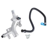 Water Outlet Thermostat Housing Engine Coolant Water Outlet 25193922, 13251447, 55596898 with Hose 1