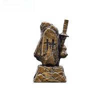 Yanyun Metal keycaps, boundary stones, keyboard accessories, game merchandise, retro mechanical keys, creative gifts ruda