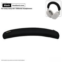 Replacement Headband Cushion For Sony WH‑1000XM6 – Soft, Anti‑Scratch Cover, Premium Comfort juoda