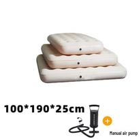 Automatic Inflatable Double Bed Tent with Air Cushion & Flocking Mattress for Outdoors Camping Air Mattress