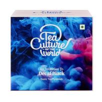 Tea Culture of The World Decaf Black Tea Bags | Premium Decaffeinated Black Tea for Detox | First Quality, 16 Tea Bags (32g) 32GM