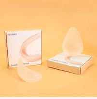 Women Lift Ultra-thin Nipple Covers Invisible Sticky Adhesive Bras Pads Silicone Breast Pasties Pads Droplet Shaped Chest Pad One Size