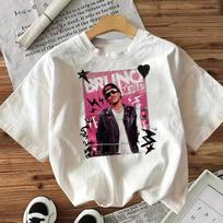 Bruno Mars Punk Rožinis Portretas Grafiti Vintažiniai Ypač Dideli Balti Marškinėliai | Pop Muzikos Gerbėjų Gatvės Drabužių Prekių Ženklas Marškinėliai 4XL