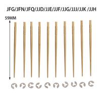 10 vnt. Diafragmos dalis Jet adata N427-46 Keihin Pe Pwk 21-34 mm Motociklo modifikuotas karbiuratorius Pagrindinė alyvos adata for pwk 32 to 34mm