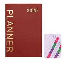 English 2025 Schedule Planner Notepad Thicken Diary Writing Pads Efficiency Plan Notebook  Business ruda