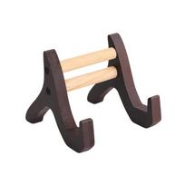 Practical Wooden Plate Stand DIY Space Saving Display Holder Multifunctional Rustic Style Picture Frame Holder Home Decoration slyva
