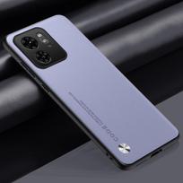 Prabangus PU odinis dėklas, skirtas Motorola Moto Edge 40 Neo galinis dangtelis matinis silikono apsauginis telefono dėklas, skirtas Motorola Edge 40 5G For Moto Edge 40 Neo šviesiai violetinė spalva