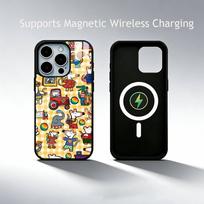 M-Maisy Mouse R-Rat Phone Case For iPhone17,16,15,14,13,12,11 Plus,Pro Supports Magnetic Wireless Charging iPhone14PRO