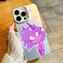 Helluva Boss Millie Phone Case For iPhone 17,16,15,14,13,12,11 Plus,Pro Max,XS,Colorful Silver White Cover iPhone14