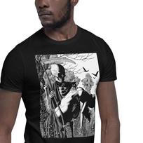 Death Grim Reaper Sexy Girl Horror Spooky Creepy Short-Sleeve Unisex T-Shirt Mens Womens Tees Top S