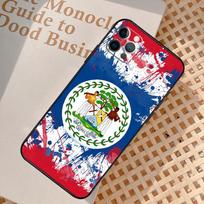 Belizean Flag Phone Case For iPhone 17 Air 14 16 15 11 12 13 Pro Max 12 13 mini 15 16 Plus 16e Cover Coque iPhone 13 Pro