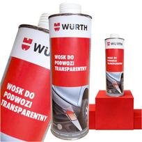 Vaškas Važiuoklės Priežiūrai Bespalvis Skaidrus Apsauga 1000ml Wurth