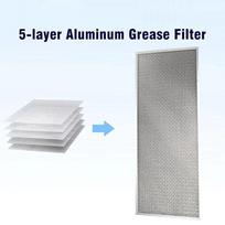 Aluminum Grease Filter Cooker Hood Filters Home Cooking Kitchen Air Filtration Easy Installation For RR3C600BL China Mainland