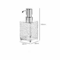 Durable Portable Soap Dispenser Versatile Square Hand Sanitizer Containers Refillable Shampoo Bottle