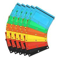 30pc Pencil Case with 3 Ring Binder Adapter and Zipper Closure for Organizing Small Items in School Office and Travel Settings China Mainland