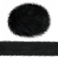 1.5/5M Artificial Plush Ribbon Decorative Stage Costume Christmas Tree Skirt Tops Fluffy Trim Handmade Wool Home Decor