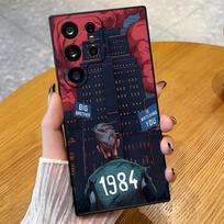 1984 George Orwell Phone Case For Samsung S26 S25 Edge S24 S23 S22 S21 Ultra Plus Fe A55 56 15 4G 5G Galaxy Silicon Cover Galaxy S24