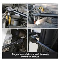 Premium-1/4”Torque Wrench 2-24N.M Square Drive Torques Key 1/4” Pro Torque Wrench Professional Bicycle Automotive Repair Tool juoda
