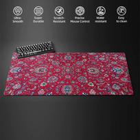New black Persian Carpet Mysterious Retro Mouse Pad Pc Gamer Mousepad Rubber Mouse Mat Gaming Keyboard Pads Office Desk Mats 600x300x2mm
