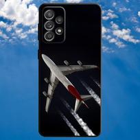 Aircraft Plane Airplane Phone Case For Samsung S21,S22 Ultra,S20,S30 plus,S22 plus,S23,S30 ultra 5G Soft Black Cover Samsung S22plus5G