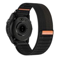 20mm 22mm 26mm Nylon Loop For Garmin Tactix8/Quatix8 51mm 47mm Wave pattern Braided Bracelet Band For Forerunner 970/Instinct 3 Quick Fit 26mm juoda