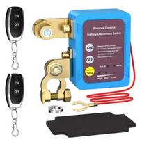 Remote Battery Disconnect 240A With LED Voltage Display Automatic Power Shut Off For Automobiles