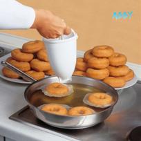 ABBY-DIY Doughnut Donut Dough Maker Machine Manual Dispenser Kitchen Utensil Tool balta