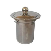 Teapot Tea Strainer S/M/L Stainless Silver Steel Heat Resistant Glass Cup Pot Leaf Herbal Spice Infuser Diffuser S 62 5mm